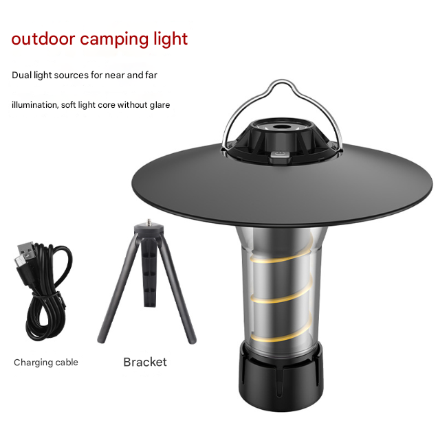Vintage Lighthouse LED Camping Lantern | 5-Mode Rechargeable Light with Tripod Tristar Online