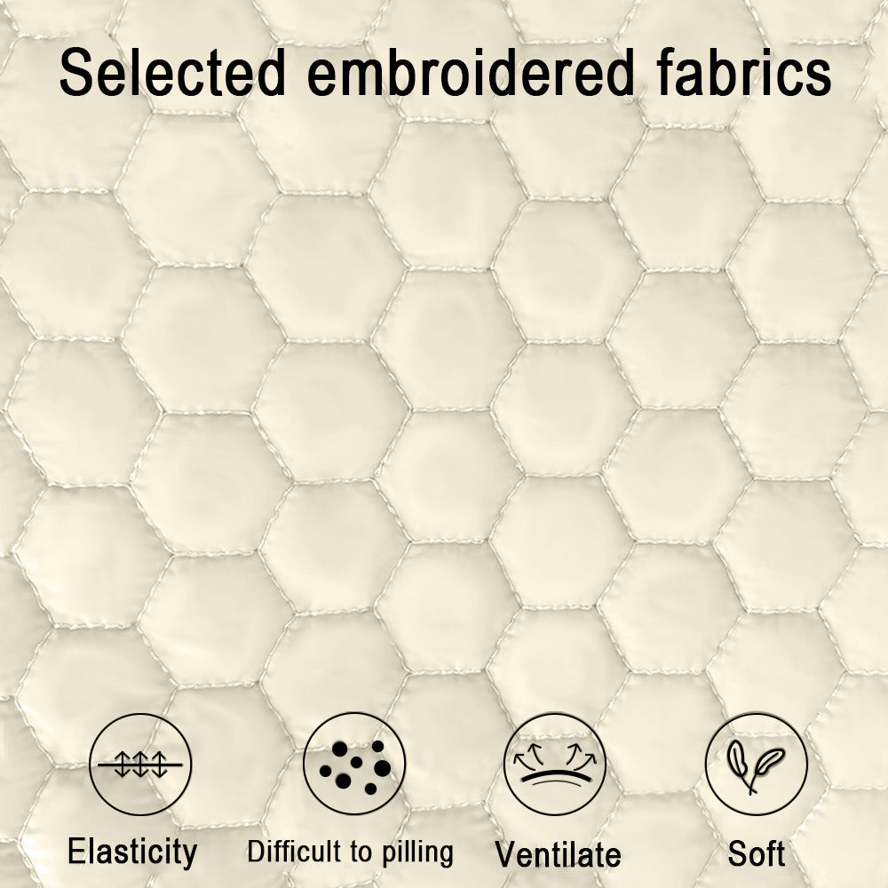 Khaki Hands-Free Quilted Pet Carrier Sling - Soft & Comfortable Front Pack for Small Dogs and Cats Tristar Online