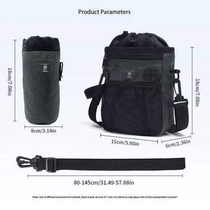 Multi-Functional Dog Training Pouch - Hands-Free Treat & Kibble Bag with Poop Bag Dispenser Tristar Online