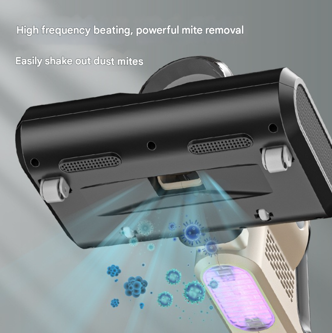 White High-Power Wireless UV Sterilization Mite Removal Vacuum Cleaner - Powerful Suction and Deep Cleaning for Home Use Tristar Online