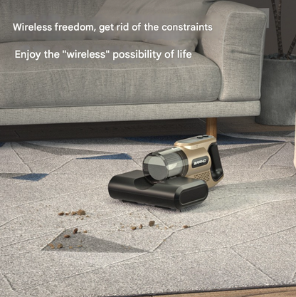 White High-Power Wireless UV Sterilization Mite Removal Vacuum Cleaner - Powerful Suction and Deep Cleaning for Home Use Tristar Online