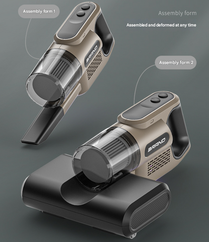 Khaki High-Power Wireless UV Sterilization Mite Removal Vacuum Cleaner - Powerful Suction and Deep Cleaning for Home Use Tristar Online