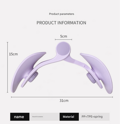 Purple Multi-functional Pelvic Floor Muscle Trainer - Postpartum Recovery and Leg Shaping Device Tristar Online