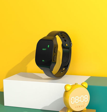 Black Smart Microcurrent Wristband Sleep Aid - Wearable Sleep Assistance Device Tristar Online