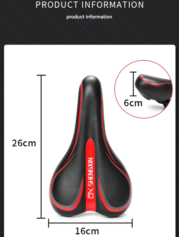 Black patterned style Mountain Bike Saddle - Comfortable and Durable Bicycle Seat for MTB and Road Bikes Tristar Online
