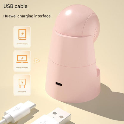Two Mini Portable UV/LED Nail Lamp - Fast Curing, Adjustable Angle, 60s Timer, USB Rechargeable(pink) Tristar Online