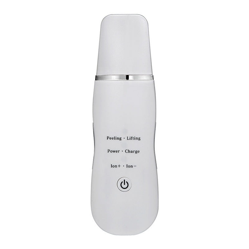 Ultrasonic Skin Scrubber - Deep Cleansing, Peeling, Lifting & Ion Infusion Facial Spatula(white) Tristar Online