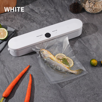 Wireless Portable Vacuum Sealing Machine - Automatic Food Sealer with LCD Display & Dual Modes(White) Tristar Online