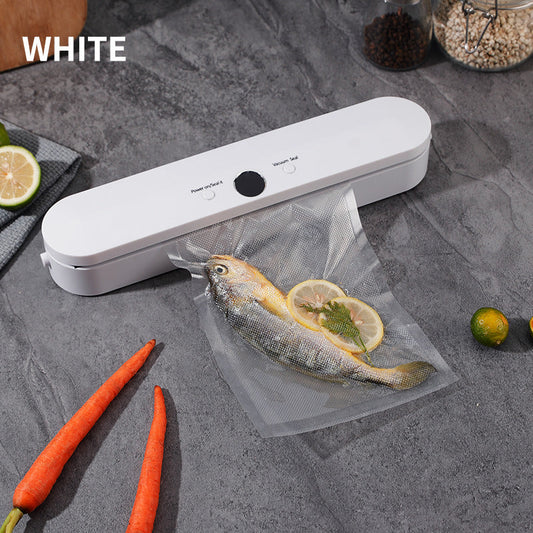 Wireless Portable Vacuum Sealing Machine - Automatic Food Sealer with LCD Display & Dual Modes(White) Tristar Online