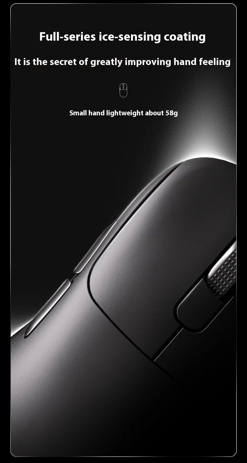 Tri-Mode Wireless Gaming Mouse with 8000Hz Polling Rate, PAW3950 Sensor & Magnetic Charging Dock(Blue) Tristar Online