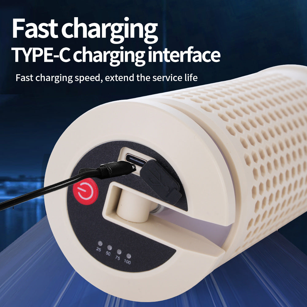 Collapsible LED Camping Lantern with 45-Hour Battery Life, USB-C Charging & Atmosphere Lighting(Khaki) Tristar Online