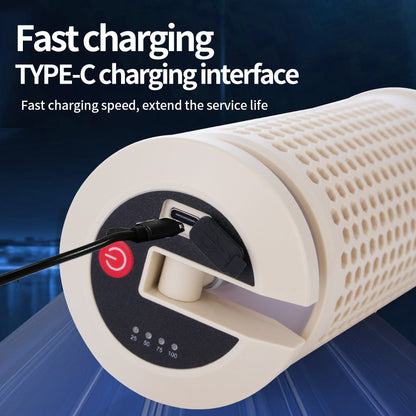 Collapsible LED Camping Lantern with 45-Hour Battery Life, USB-C Charging & Atmosphere Lighting(Khaki) Tristar Online