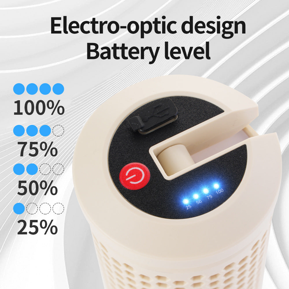 Collapsible LED Camping Lantern with 45-Hour Battery Life, USB-C Charging & Atmosphere Lighting(Khaki) Tristar Online