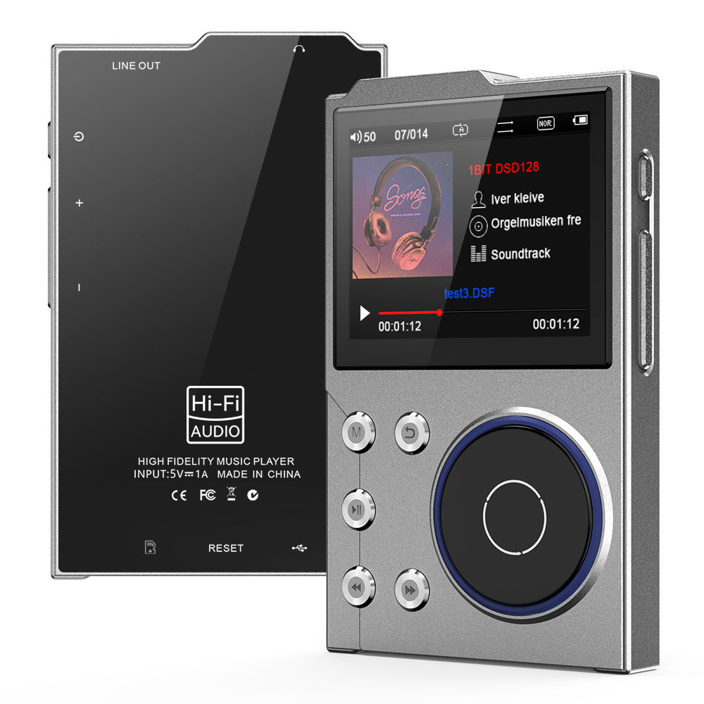 Portable Hi-Res Digital Audio Player - DSD, Dual DAC, Bluetooth 5.0, Expandable Storage(Grey 16GB + 32GB) Tristar Online