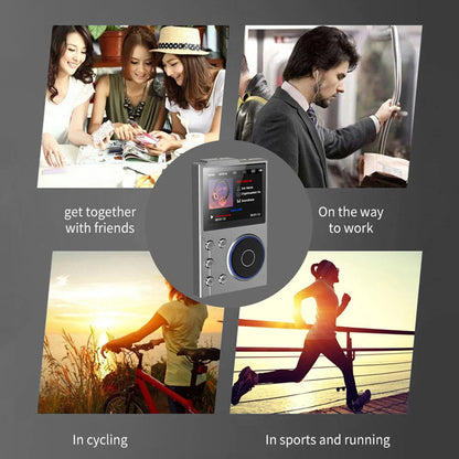 Portable Hi-Res Digital Audio Player - DSD, Dual DAC, Bluetooth 5.0, Expandable Storage(BLACK 16GB + 16GB) Tristar Online