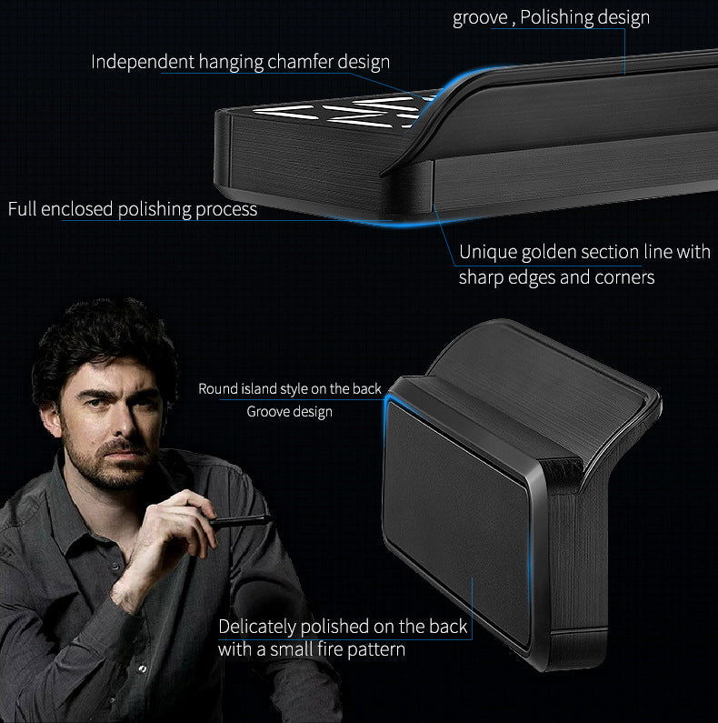 Compact OBD2 Car Head-Up Display (HUD) - Digital Speedometer with 5 Alarm Functions & Adaptive Brightness(black) Tristar Online