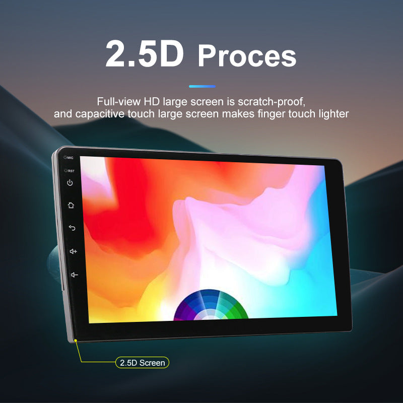 Universal 7-Inch Android Car Stereo GPS Navigator - QLED HD Touchscreen, 2GB RAM 32GB ROM, WiFi, Bluetooth 5.4, CarPlay & Mirror Link(black 7 inches) Tristar Online