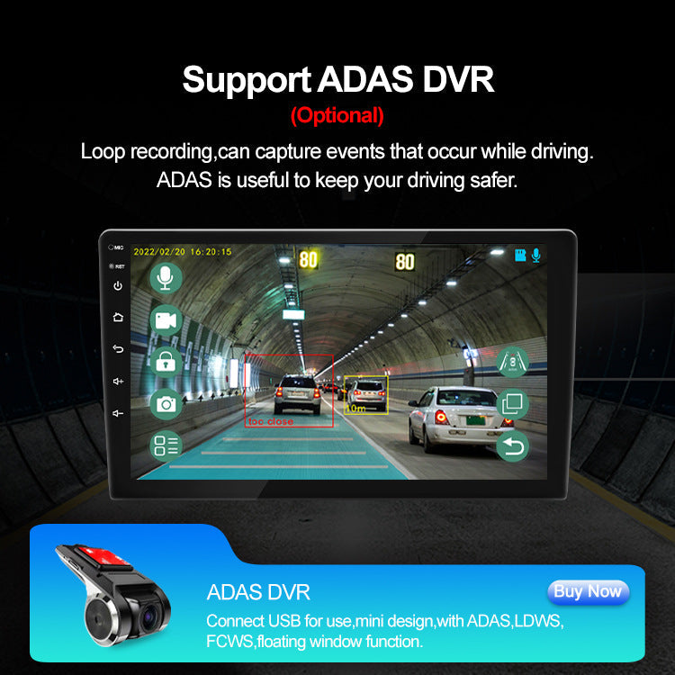 Universal 10-Inch Android Car Stereo GPS Navigator - QLED HD Touchscreen, 2GB RAM 32GB ROM, WiFi, Bluetooth 5.4, CarPlay & Mirror Link(black 10 inches) Tristar Online