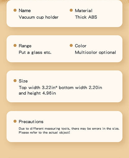 Multi-Purpose Anti-Spill Cup Holder with Suction Base & Detachable Phone Stand(black) Tristar Online