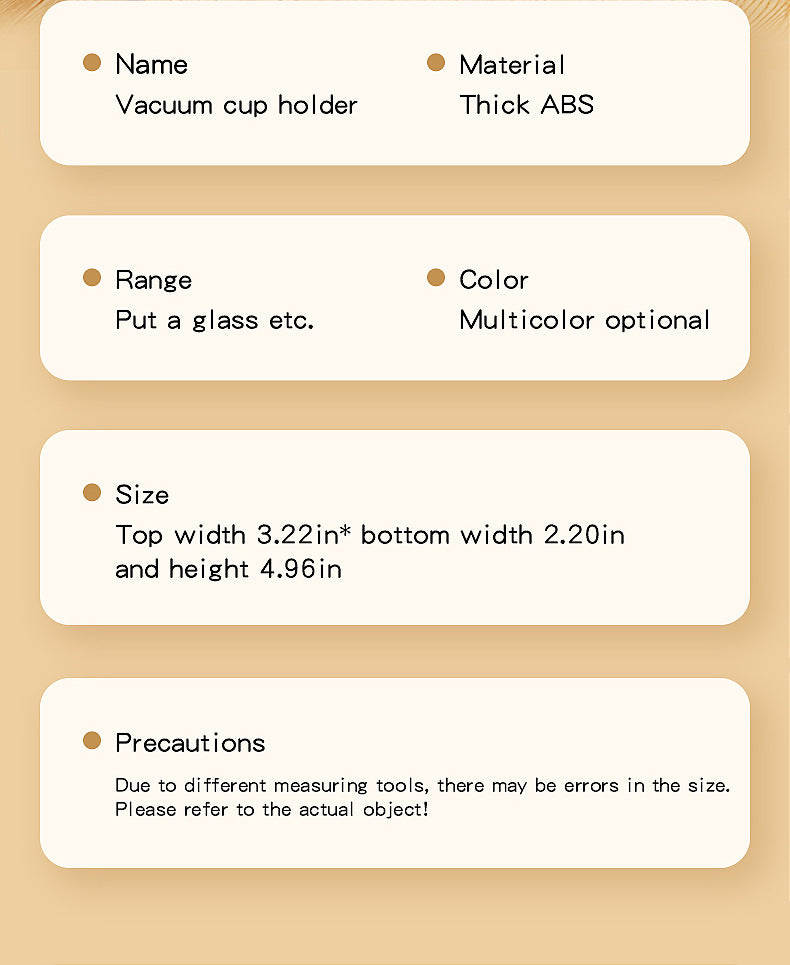 Multi-Purpose Anti-Spill Cup Holder with Suction Base & Detachable Phone Stand(white) Tristar Online