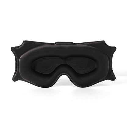 3pc 6D Contoured Zero-Pressure Sleep Mask - 360 Light Blocking Eye Mask with Adjustable Strap(black) Tristar Online
