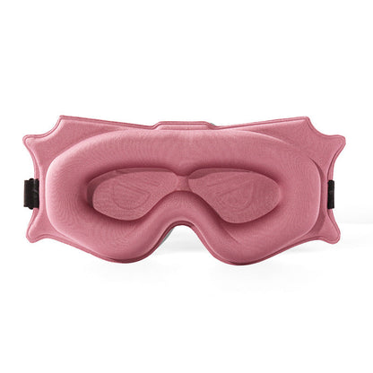 3pc 6D Contoured Zero-Pressure Sleep Mask - 360 Light Blocking Eye Mask with Adjustable Strap(Pink) Tristar Online