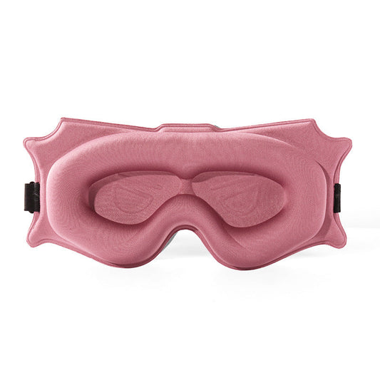 3pc 6D Contoured Zero-Pressure Sleep Mask - 360 Light Blocking Eye Mask with Adjustable Strap(Pink) Tristar Online