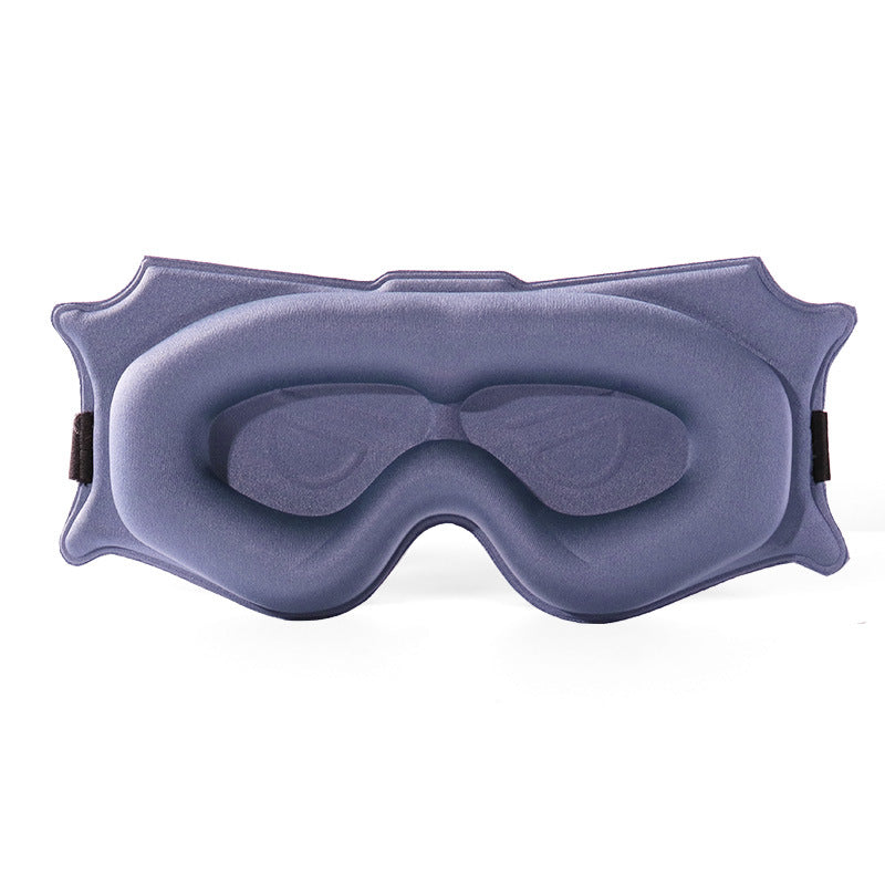 3pc 6D Contoured Zero-Pressure Sleep Mask - 360 Light Blocking Eye Mask with Adjustable Strap(Purple) Tristar Online