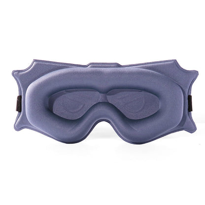 3pc 6D Contoured Zero-Pressure Sleep Mask - 360 Light Blocking Eye Mask with Adjustable Strap(Purple) Tristar Online