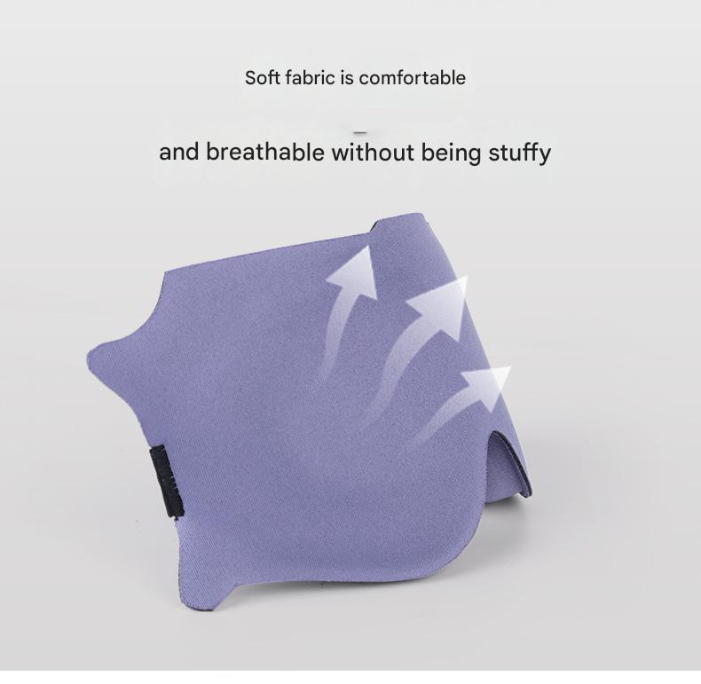 3pc 6D Contoured Zero-Pressure Sleep Mask - 360 Light Blocking Eye Mask with Adjustable Strap(Dura) Tristar Online