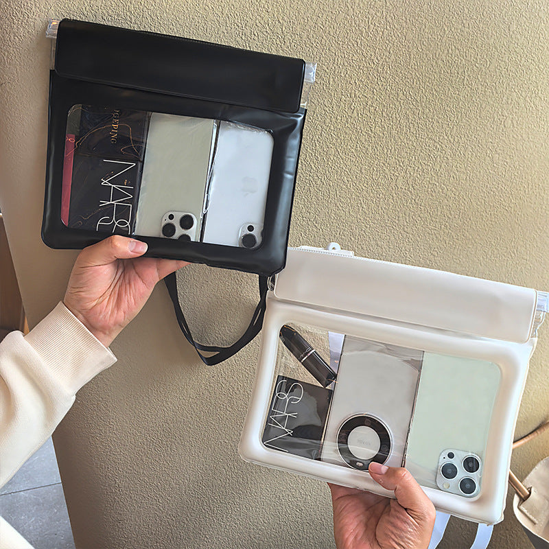 2 Pcs Black Cute Floating Waterproof Pouch - Touch-Sensitive Screen & Adjustable Strap Tristar Online