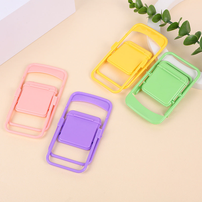 Color Mixing Adorable Mini Folding Chair Phone Stand - 4 Pack Cute Desktop Holder for Hands-Free Viewing Tristar Online