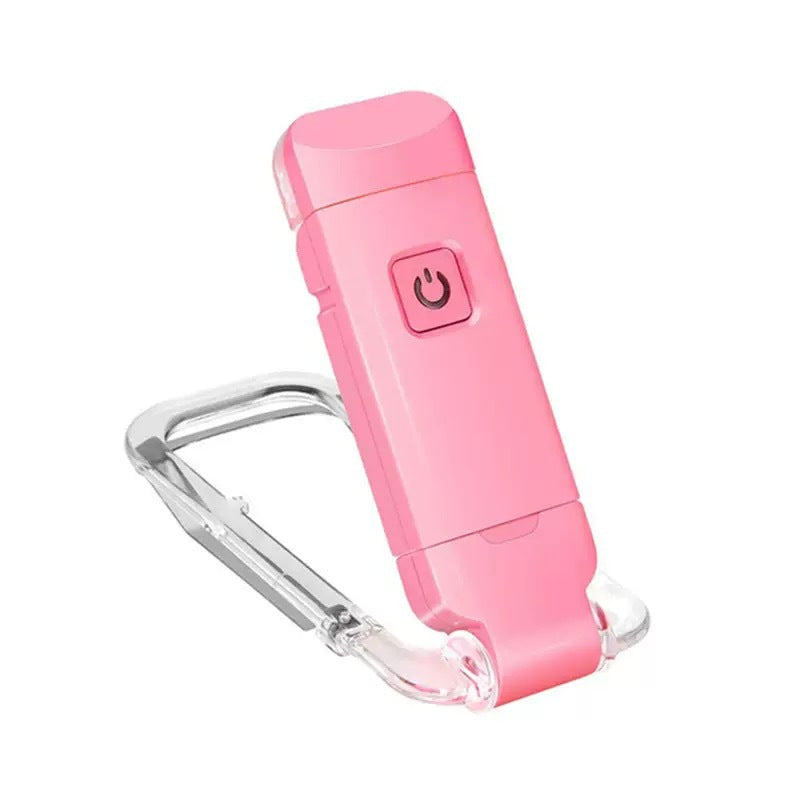 2 Pcs Pink USB Rechargeable Clip-on LED Book Light - 3 Color Modes & Dimmable Brightness for Eye-Caring Reading Tristar Online