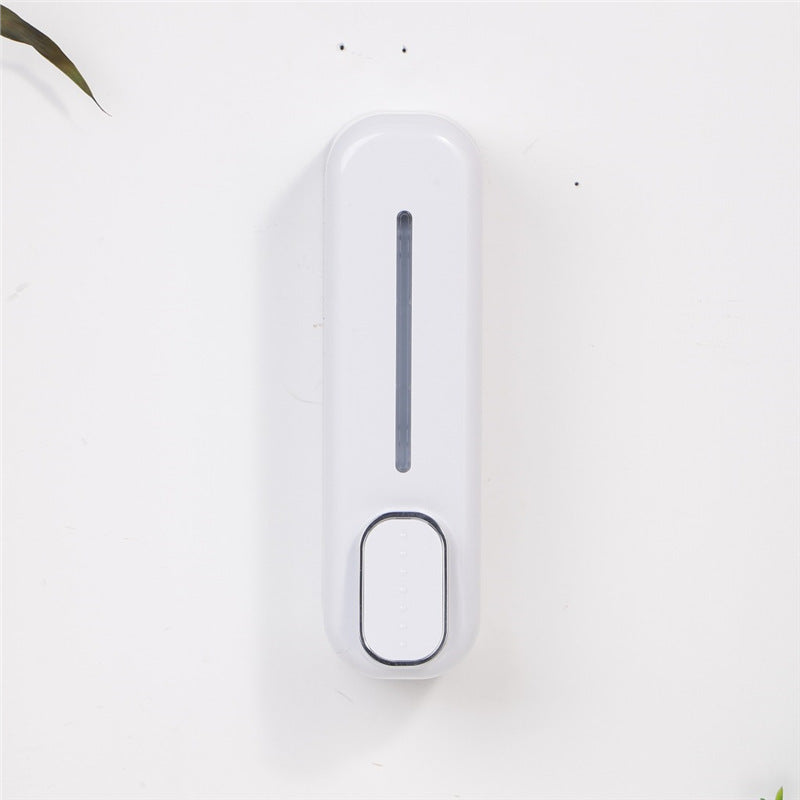 2 Pcs White Modern Wall-Mounted Press Soap Dispenser - 300ml Refillable Pump for Bathroom & Kitchen Tristar Online