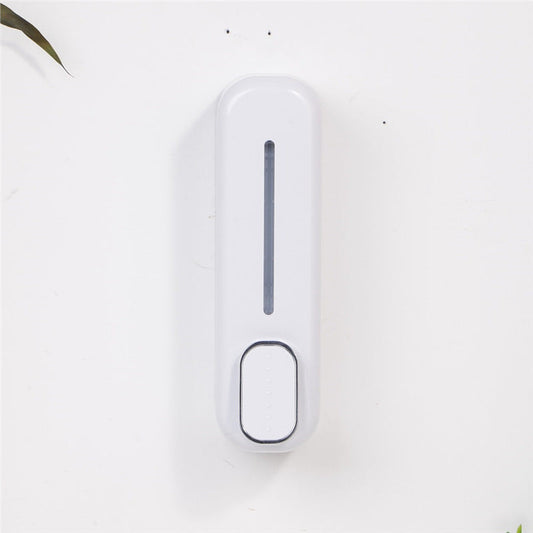 2 Pcs White Modern Wall-Mounted Press Soap Dispenser - 300ml Refillable Pump for Bathroom & Kitchen Tristar Online