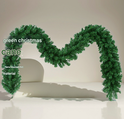 Classic Green Lush Artificial Christmas Garland - 2.7m Green Pine Vine with 280 Tips for Holiday Decor Tristar Online