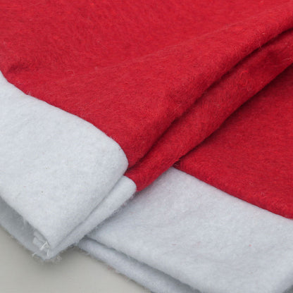 Red Festive Santa Hat Dining Chair Covers - Set of 8 for Holiday Party Decoration Tristar Online