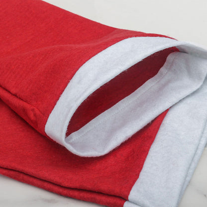 Red Festive Santa Hat Dining Chair Covers - Set of 8 for Holiday Party Decoration Tristar Online