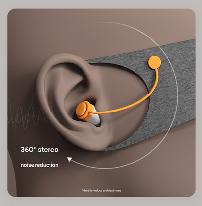 Grey 2-in-1 Blackout Sleep Mask with Integrated Noise Reducing Earplugs for Undisturbed Rest Tristar Online