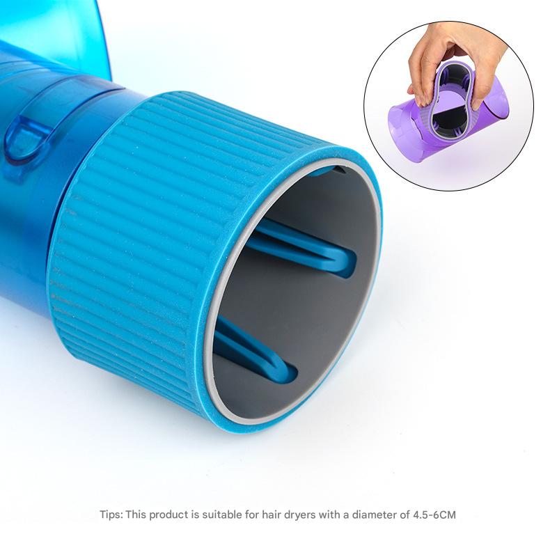 Blue Wind Spin Hair Curler Diffuser - Universal Hair Dryer Attachment for Effortless Waves and Curls Tristar Online