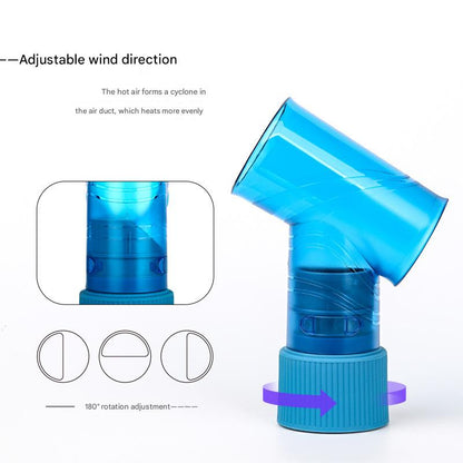 Purple Wind Spin Hair Curler Diffuser - Universal Hair Dryer Attachment for Effortless Waves and Curls Tristar Online