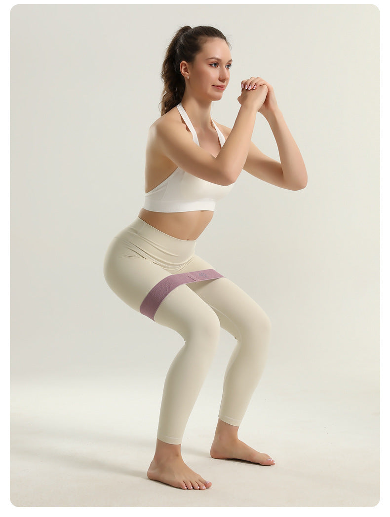 Colorful Fabric Resistance Bands for Legs and Glutes - Set of 4 Non-Slip Workout Loops Tristar Online