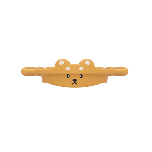 2 Pcs Yellow Dog Adorable Animal Silicone Cup Carrier - Portable Reusable Handle for Water Cup(cup not included) Tristar Online