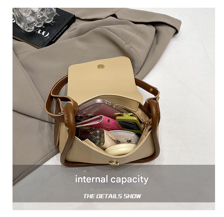 Black Chic PU Leather Crossbody Bag with Cute Bear Charm - Adjustable Strap Shoulder Purse Tristar Online