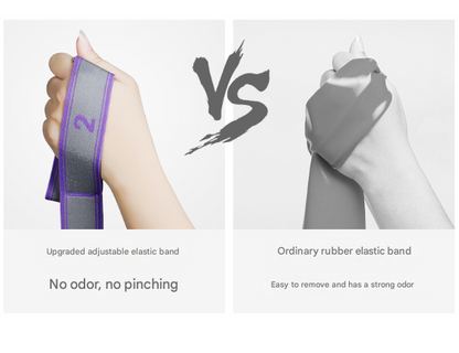 Purple 9-Loop Yoga Stretch Strap - Numbered Band for Flexibility and Physical Therapy Tristar Online