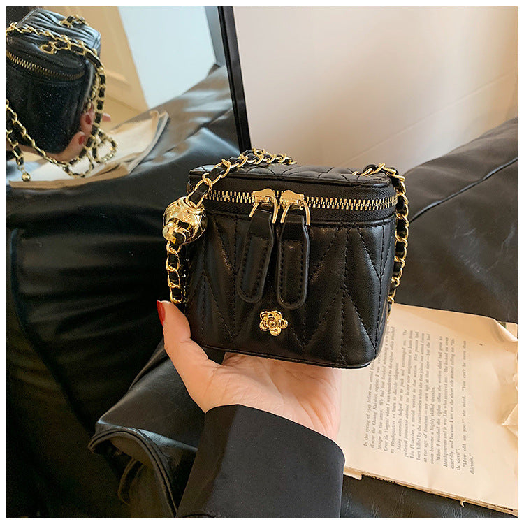 Black Chic Quilted Mini Box Crossbody Bag - Luxury Style Chain Purse for Women Tristar Online