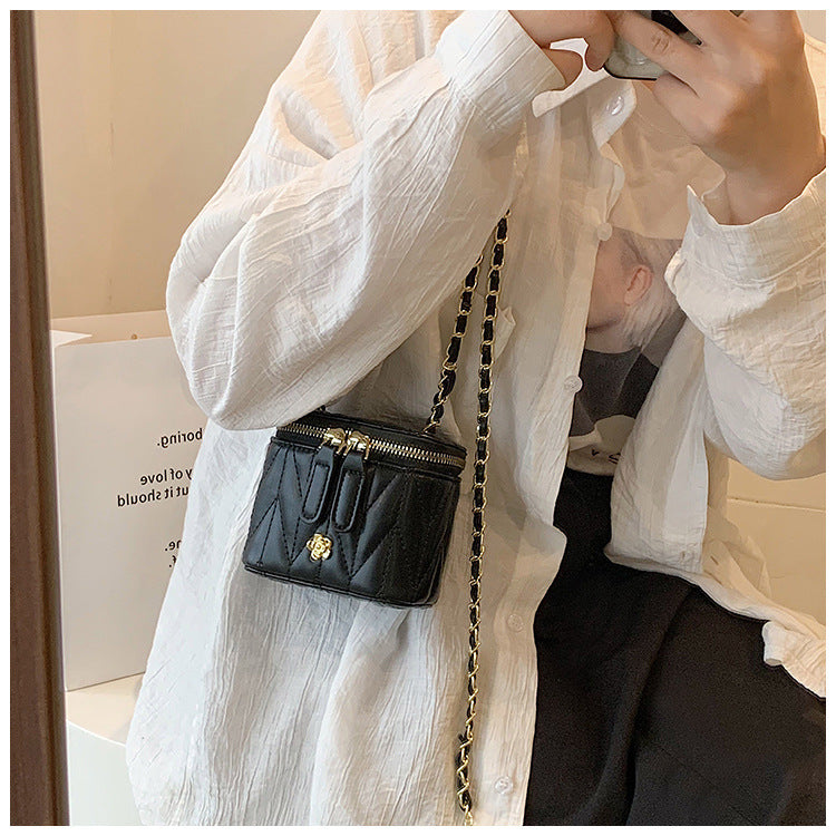 Black Chic Quilted Mini Box Crossbody Bag - Luxury Style Chain Purse for Women Tristar Online