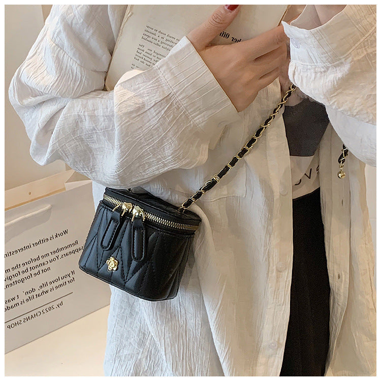 Black Chic Quilted Mini Box Crossbody Bag - Luxury Style Chain Purse for Women Tristar Online