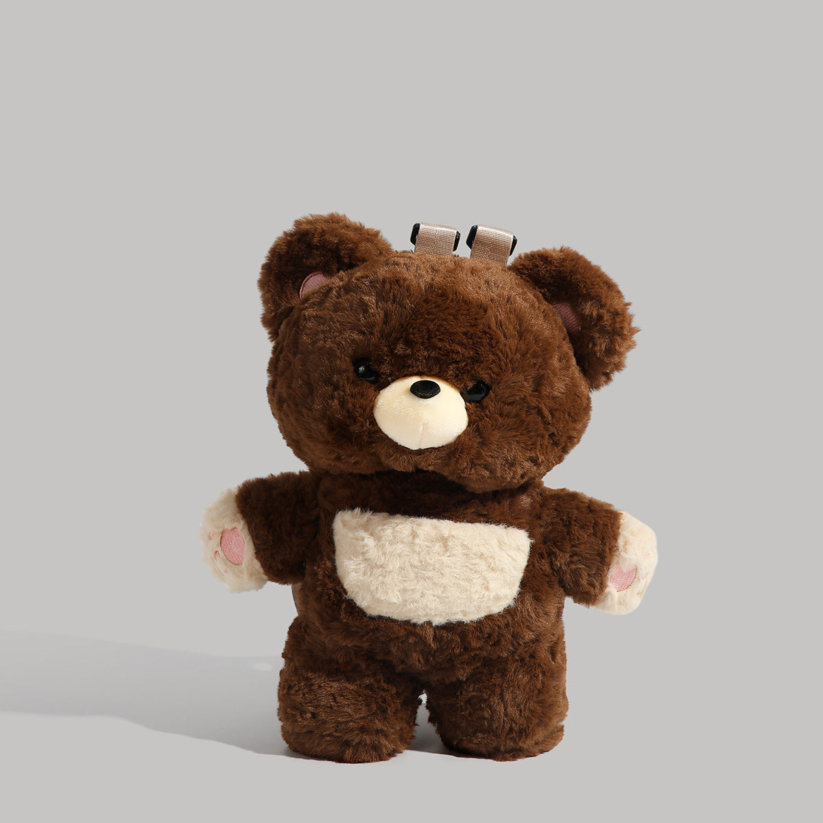 Brown Bear Cute Plush Teddy Bear Backpack Stuffed Animal Rucksack Convertible Shoulder Bag for Girls and Teens Brown Novelty Gift Tristar Online
