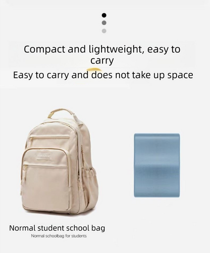 Light blue Ergonomic Memory Foam Student Seat Cushion – 34×24×5cm, Breathable & Anti-Slip Design for Long-Term Sitting Comfort in Classrooms | Ideal for Primary and Secondary School Students Tristar Online